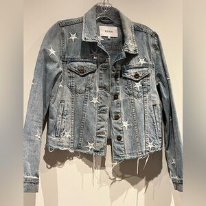 Pistola Denim Jacket with Star Accents